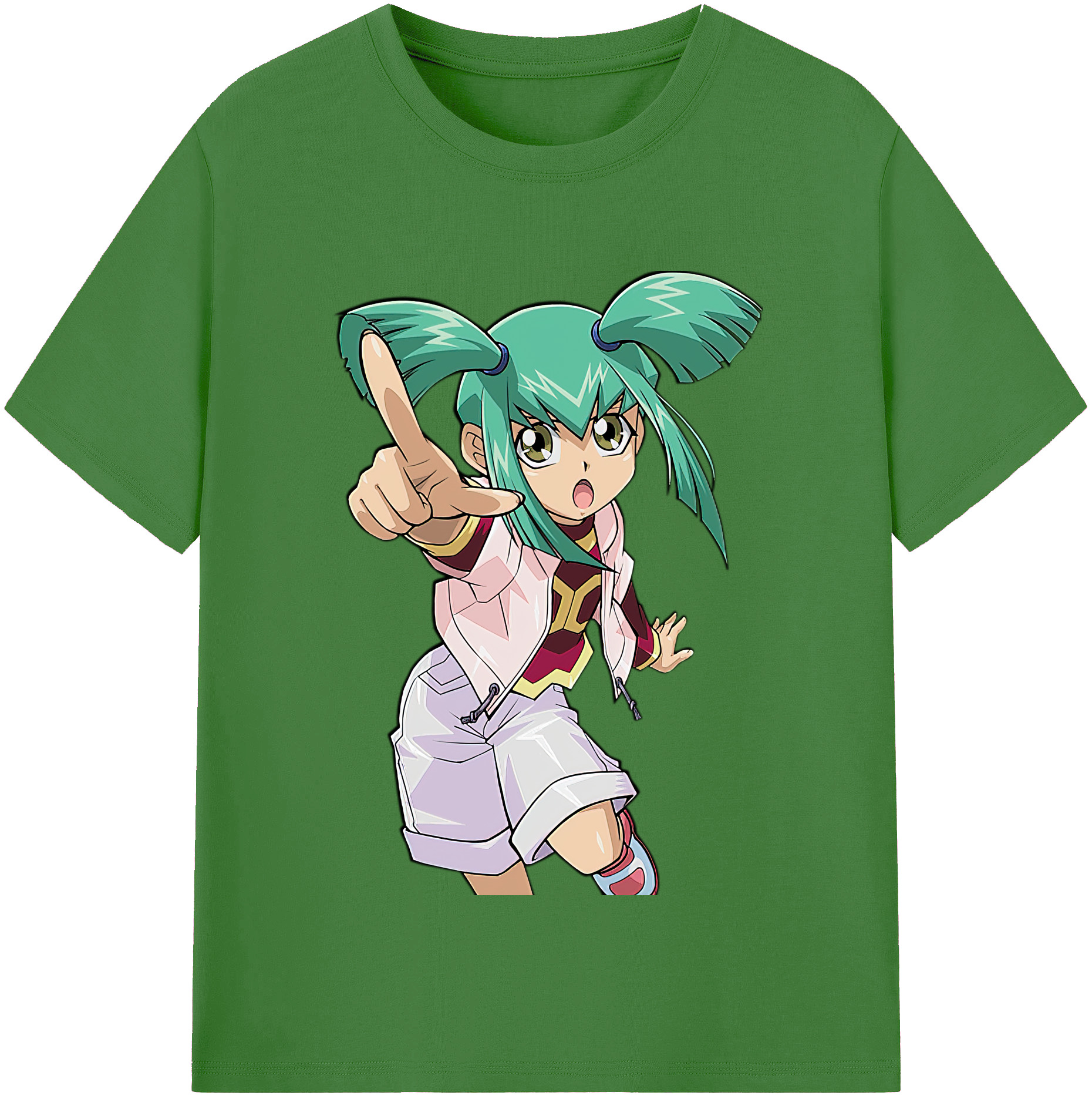 （画像用） 遊☆戯☆王 Yu-Gi-Oh! レディースカジュアルプリントTシャツ（綿100％）